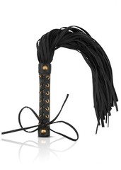 Horse Riding Crop Whip Training Equestrian Faux Leather 18 Inches Black