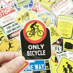 50Pcs Vinyl Warning Skateboard Stickers bomb Laptop Luggage Car Decals Dope Lot