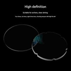 Compound Bow Scope Lens Magnifications 4x/6x/8x Dia.35 – 54mm Resin Shooting