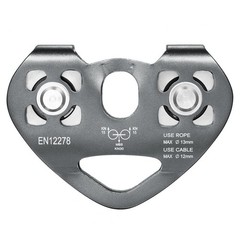 30kN Climbing Pulley Aluminum Magnesium Alloy 13mm Rope 12mm Cable for Rescue
