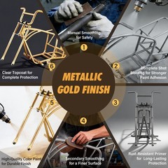 Oryxearth Golden War Bike 99CC Mini Bike 4-Stroke Gas PoweredCollector’s Edition