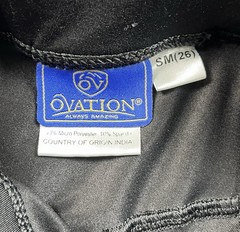 Ovation Aerowick Horse Riding Tights Pants Womens Juniors Size Small Belted