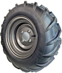 22×11.00-10 TIRE RIM WHEEL Assembly Zero Turn Mower Garden Tractor Go Kart 1″ ID