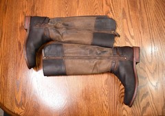 Ariat, Carden leather nubuck boots, brown, 8, $289.95