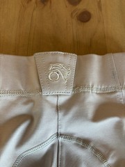 Ovation Riding Pants Breeches Girls Size SM (8) Knee Grips