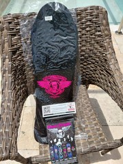 POWELL PERALTA SERIES 14 MIKE MCGILL SKATEBOARD DECK SKULL & SNAKE BLACK LIGHT