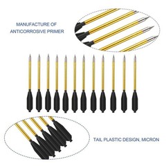 50X Aluminium Crossbow Bolts Arrows 6.5″ for 50 & 80 lb Pistol Crossbow Archery