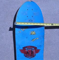 VTG 1988 Powell Peralta TOMMY GUERRERO 7PLY Flaming Dagger Skateboard Deck RARE!