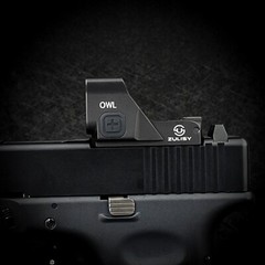 Tactical pistol 3 MOA Green Dot Reflex Sight OWL for Doctor Cut CQB Glock Mount