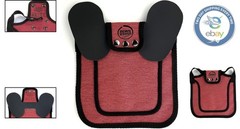 Rugged Burgundy Chicken Saddle for Standard Breeds – Feather Protection Included