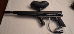 Tippmann 98 Custom Paintball Gun Marker Bundle. Flatline Barrel