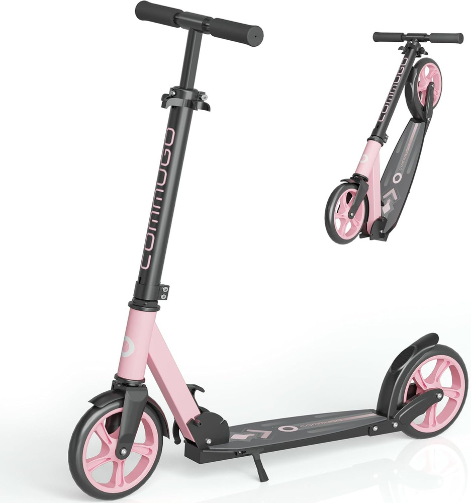 Kick Scooter for Kids 5-12, Teens, Adults, CPSC Certified Foldable Lightweight S