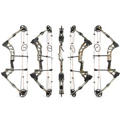 Compound Bow Arrow Kit 0-70lbs Adjustable Shooting Hunting Target Practice Sport
