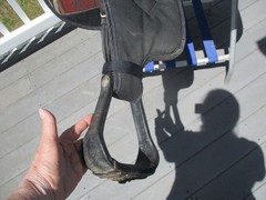 15» SQH BARS SIMCO black Western barrel/ trail saddle leather & cordura USA