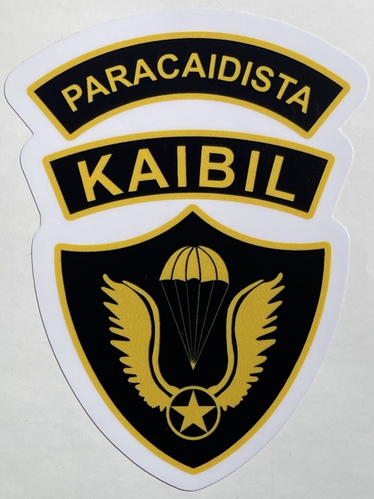 Guatemala KAIBIL Special Forces Paracaidista Sticker Waterproof New D689