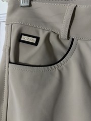 Iago Women’s Equestrian Riding Breeches US Size 26, It 40, Tan