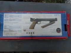 Vintage Crosman Model 1377c .177 Cal. Pellet Pistol – Tested / Working