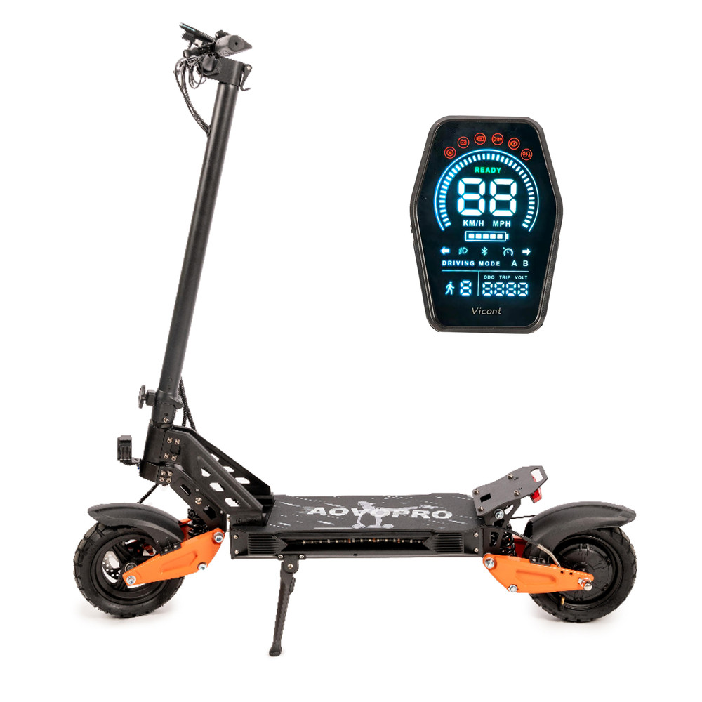 AOVOPRO G67 Electric Scooter Adult 1200W 15.6AH 31MPH EScooters Dual Suspensions