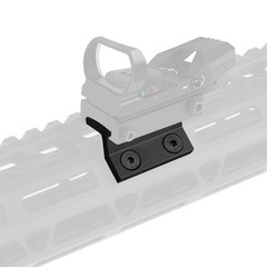 45 Degree Offset Rail Mount for M-Rails, 3 Slots 5 Slots Aluminum 45° Offset …