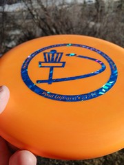 Discraft CT Challenger Paul Uliberri Tour Series Orange w/Blue Foil 173.7g