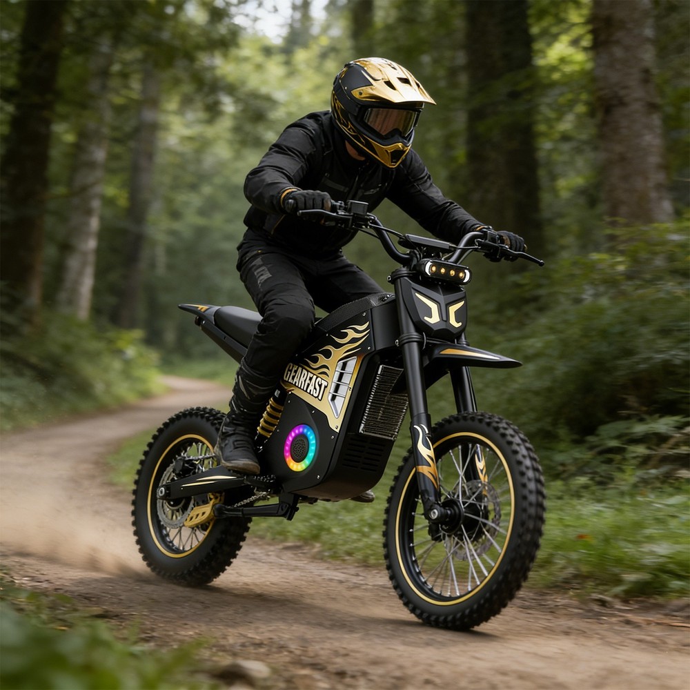 ELECTRIC DIRT BIKE 3000W PEAK FOR ADULT ELECTRIC MOTORCYCLE E-MOUTAINBIKE 40MPH