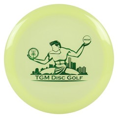 Innova Disc Golf Proto Glow Champion Mamba with Spirit of Detroit Stamp Driver