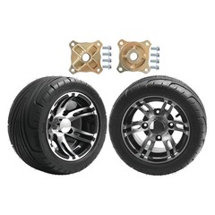 235/30-10 4x110mm Tubeless Tire & Rim Combo Street for ATV UTV Honda Suzuki