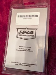 HHA 1 5/8″ 1.625″ Single 1 Pin .010 Green Sight Scope LYT Light Tetra Tournament