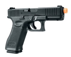 Umarex Glock 45 Blowback Green Gas Airsoft Pistol with GGas Tank and BBs Bundle