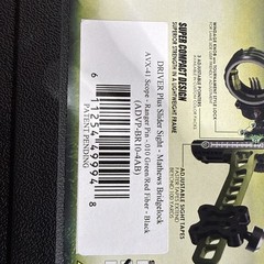 Axcel Driver Plus Sight Bridgelock AVX-41 Scope Ranger .010 Double Pin RH New
