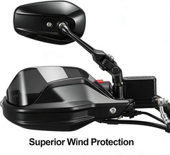Hand Guard Handlebar Guard Hand Brush Guards Windproof Compatible with CFMOTO IB
