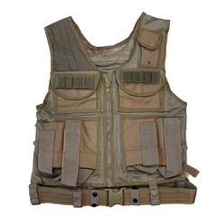 Shooters Gate Deluxe Paintball Vest, Drop Leg Carrier & Range Bag Set – FDE