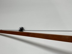 Stewart’s Handmade Longbow Recurve 42#@26″ Osage, Bamboo, Cocobolo, Curly Maple,