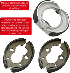 Brake Shoes Kit Front & Rear for Honda Fourtrax 300 4×4 1988-2000 TRX300 TRX3…
