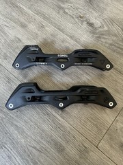 Powerslide Trinity Elite Casted AL 3×100 Inline Skate Frame 231mm – Black