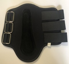 Horse Equine Padded Neoprene Black Splint Boots 2-PACK Sz M By Formay