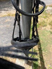 Beautiful PS of Sweden Bridle Full Black non patent Flying Change Bridle