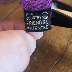 Wild Country Friend 3.5 Aluminum Climbing Cam (SLCD) w/ Purple Sling