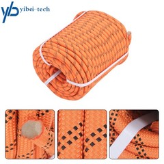 1/2 in ×220′ 48 Stranded Braided Rope Breaking Strength 5174 Pounds Orange Black
