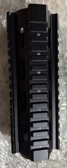 6061 aluminum alloy anodized 6.7inch Airsoft Quad Rail “Read”