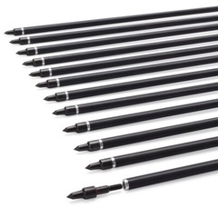 26-30 inch Carbon Arrows for Compound Recurve Bow Archery Target Hunting 6/12PCS
