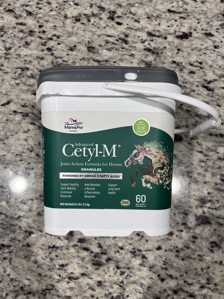 Manna Pro Advanced Cetyl M Joint Action Formula For Horses 5.1 Lbs 60 Days