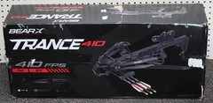 NEW – Bear X Trance 410 Cross Bow w/4 x 32 Scope, Quiver, 3 Arrows