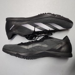 Adidas Distancestar Spikes Track & Field Shoes Men 13 Black White Lace Up IG9906
