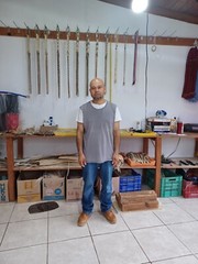 New Hand Made Horse Whip, Handle Made Of Deer. 34″ Long, High Quality Bull Whip.