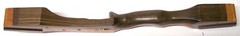 Samick Sage Takedown recurve bow riser laminated olive Dymondwood body