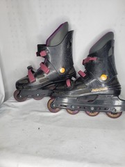 Rollerblade AstroBlade Adult Size 10 InLine Skates Astro Blade Black Purple