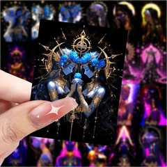 30Pcs Random Aesthetic Vintage Gothic Dark Romance Astrology Stickers Decals