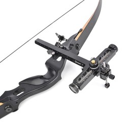 9″ Archery Recurve Bow Sight Aluminum T Shape Bow Target Shooting Hunting Aiming