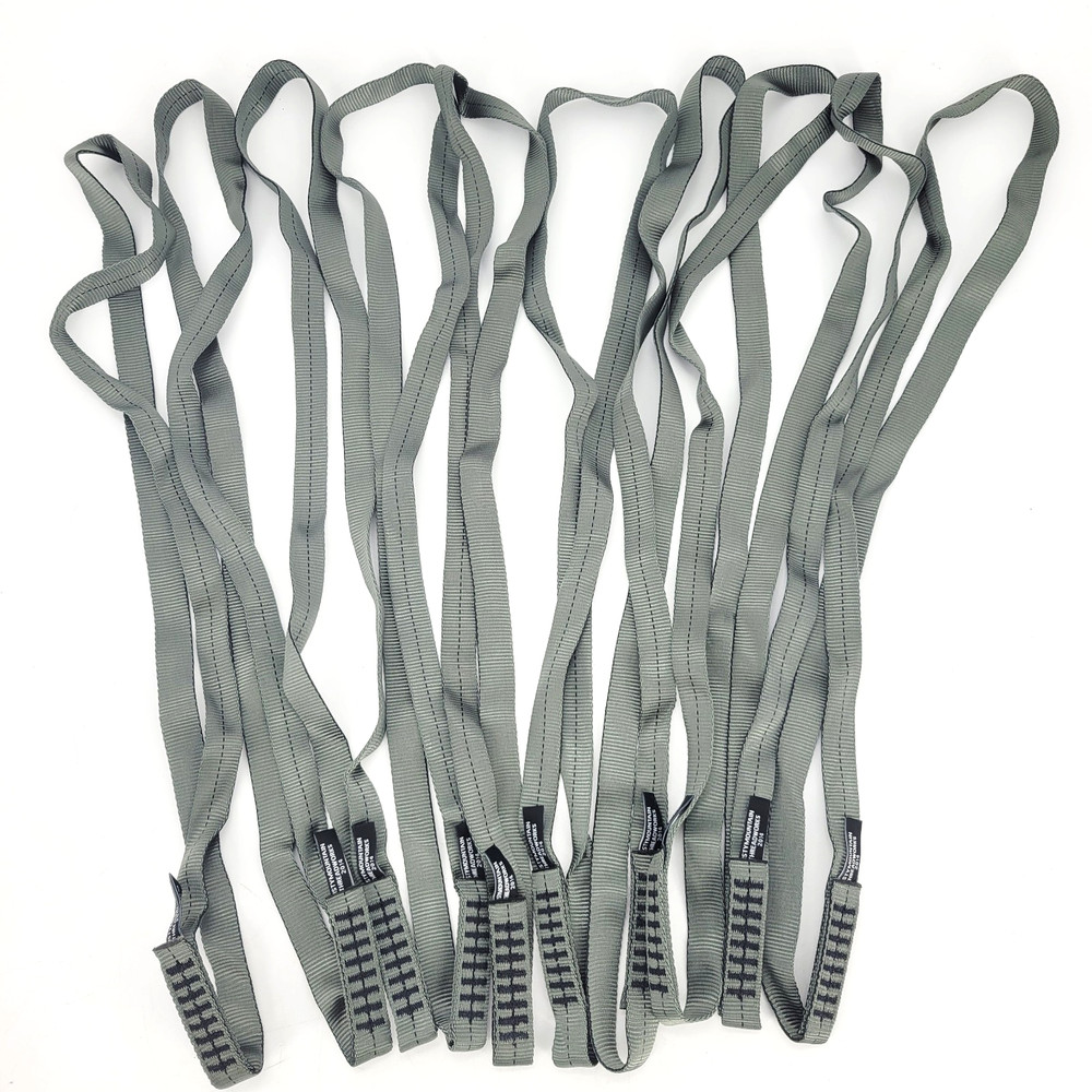 10 x Misty Mountain 3/4″ BAC Sewn Sling 24″ Long Foliage Green Military